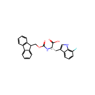 (S)-2-((((9H-Fluoren-9-yl)methoxy)carbonyl)amino)-3-(7-fluoro-1H-indol-3-yl)propanoic acid