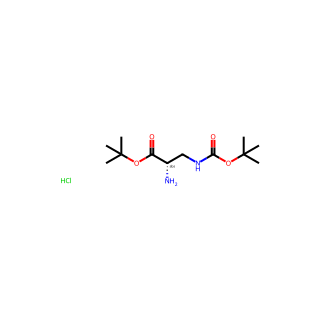 (S)-tert-Butyl 2-amino-3-((tert-butoxycarbonyl)amino)propanoate hydrochloride