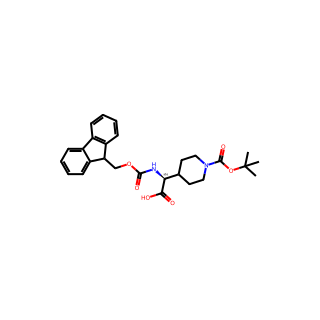 (S)-Alpha-Fmoc-D-Boc-4-piperidylglycine