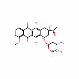 (8S,10S)-8-acetyl-10-{[(2R,4S,5S,6S)-4-aMino-5-hydroxy-6-Methyloxan-2-yl]oxy}-6,8,11-trihydroxy-1-Methoxy-5,7,8,9,10,12-hexahydrotetracene-5,12-dione