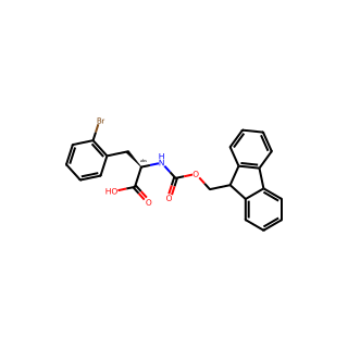 (R)-2-((((9H-Fluoren-9-yl)methoxy)carbonyl)amino)-3-(2-bromophenyl)propanoic acid