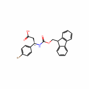Fmoc-(R)-3-Amino-3-(4-bromo-phenyl)-propionic acid