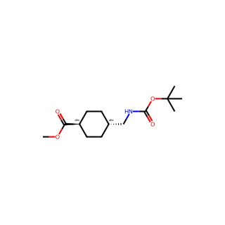 trans-Methyl 4-(((tert-butoxycarbonyl)amino)methyl)cyclohexanecarboxylate