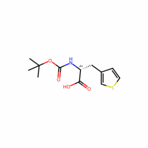 (R)-2-((tert-Butoxycarbonyl)amino)-3-(thiophen-3-yl)propanoic acid