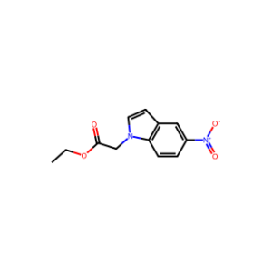 Ethyl 5-nitro-1H-indole-1-acetate