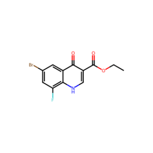 Ethyl 6-bromo-8-fluoro-4-oxo-1H-quinoline-3-carboxylate