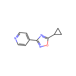 5-Cyclopropyl-3-(pyridin-4-yl)-1,2,4-oxadiazole