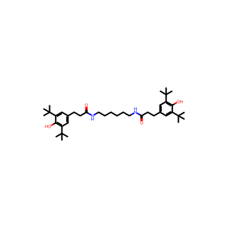 N,N′-(Hexane-1,6-diyl)bis(3-(3,5-di-tert-butyl-4-hydroxyphenyl)propanamide)