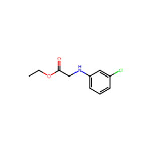 Ethyl n-(3-chlorophenyl)glycinate