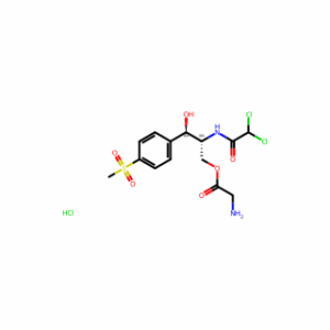 (2R,3R)-2-(2,2-Dichloroacetamido)-3-hydroxy-3-(4-(methylsulfonyl)phenyl)propyl glycinate hydrochloride
