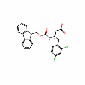 (R)-3-((((9H-Fluoren-9-yl)methoxy)carbonyl)amino)-4-(2,4-dichlorophenyl)butanoic acid