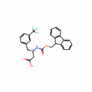 (R)-3-((((9H-Fluoren-9-yl)methoxy)carbonyl)amino)-4-(3-(trifluoromethyl)phenyl)butanoic acid