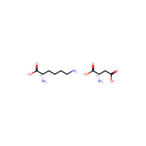 (S)-2,6-Diaminohexanoic acid compound with (S)-2-aminosuccinic acid (1:1)