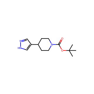 tert-Butyl 4-(1H-pyrazol-4-yl)piperidine-1-carboxylate