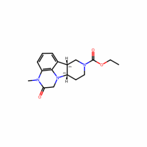 (6bR,10aS)-Ethyl 3-methyl-2-oxo-2,3,6b,7,10,10a-hexahydro-1H-pyrido[3′,4′:4,5]pyrrolo[1,2,3-de]quinoxaline-8(9H)-carboxylate