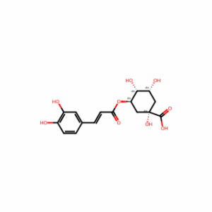 (1S,3R,4R,5R)-3-[[3-(3,4-Dihydroxyphenyl)-1-oxo-2-propen-1-yl]oxy]-1,4,5-trihydroxycyclohexanecarboxylic acid