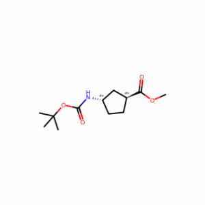 (1S,3S)-Methyl 3-((Tert-Butoxycarbonyl)Amino)Cyclopentanecarboxylate