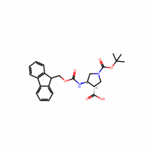 (3S,4R)-4-((((9H-Fluoren-9-yl)methoxy)carbonyl)amino)-1-(tert-butoxycarbonyl)pyrrolidine-3-carboxylic acid