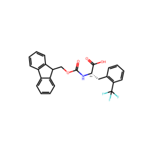 (S)-2-((((9H-Fluoren-9-yl)methoxy)carbonyl)amino)-3-(2-(trifluoromethyl)phenyl)propanoic acid