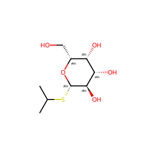 (2R,3R,4S,5R,6S)-2-(Hydroxymethyl)-6-(isopropylthio)tetrahydro-2H-pyran-3,4,5-triol