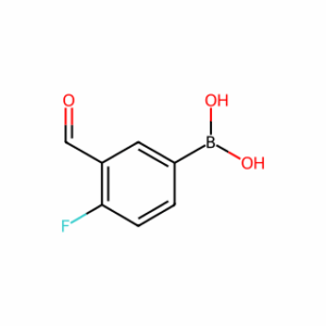 (4-Fluoro-3-formylphenyl)boronic acid