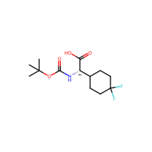 (S)-2-((tert-Butoxycarbonyl)amino)-2-(4,4-difluorocyclohexyl)acetic acid
