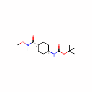 tert-Butyl trans-4-(N-methoxy-N-methylcarbamoyl)cyclohexylcarbamate