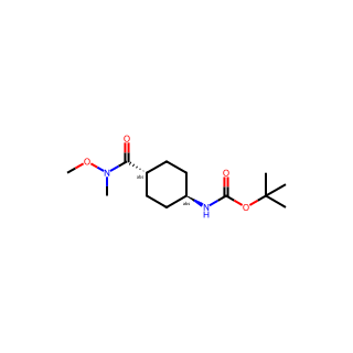 tert-Butyl trans-4-(N-methoxy-N-methylcarbamoyl)cyclohexylcarbamate