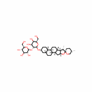 (2S,3R,4S,5S,6R)-2-(((2R,3R,4S,5R,6R)-4,5-Dihydroxy-6-(hydroxymethyl)-2-(((2aR,4S,5′S,6aS,6bS,8aS,8bR,9S,10R,11aS,12aS,12bR)-5′,6a,8a,9-tetramethyldocosahydrospiro[naphtho[2′,1′:4,5]indeno[2,1-b]furan-10,2′-pyran]-4-yl)oxy)tetrahydro-2H-pyran-3-yl)oxy)-6-