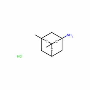 Tricyclo[3.3.1.13,7]decan-1-amine, 3,5-dimethyl-, hydrochloride (1:1)