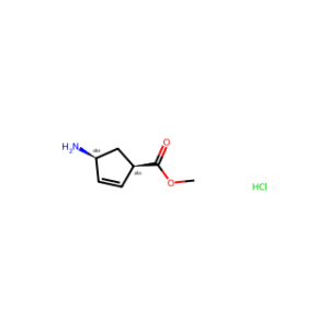 (1R,4S)-Methyl 4-Aminocyclopent-2-Enecarboxylate Hydrochloride