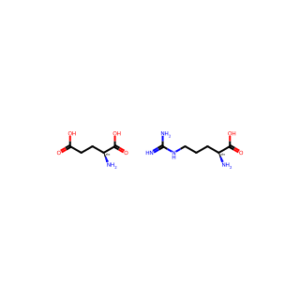 (S)-2-Amino-5-guanidinopentanoic acid compound with (S)-2-aminopentanedioic acid (1:1)