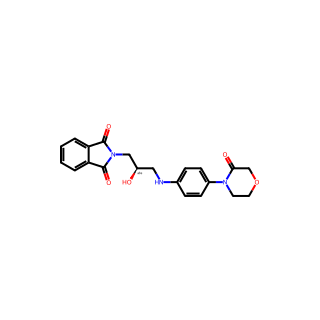 (R)-2-(2-Hydroxy-3-((4-(3-oxomorpholino)phenyl)amino)propyl)isoindoline-1,3-dione