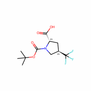(2S,4R)-1-(tert-Butoxycarbonyl)-4-(trifluoromethyl)pyrrolidine-2-carboxylic acid