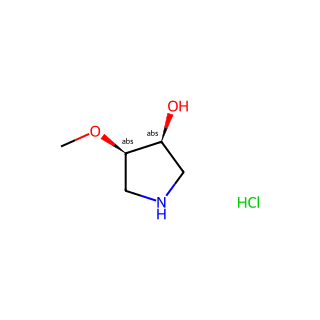 (3S,4R)-4-methoxypyrrolidin-3-ol hydrochloride