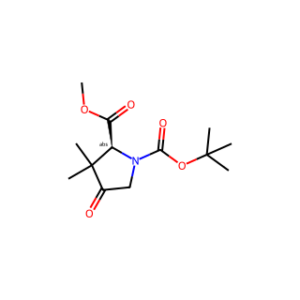 (S)-1-tert-Butyl 2-methyl 3,3-dimethyl-4-oxopyrrolidine-1,2-dicarboxylate