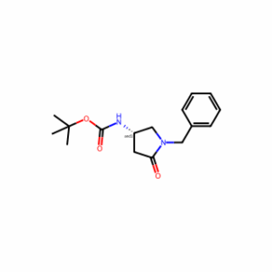 tert-Butyl (1-benzyl-5-oxopyrrolidin-3-yl)carbamate