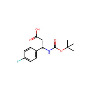 (S)-3-((tert-Butoxycarbonyl)amino)-3-(4-fluorophenyl)propanoic acid
