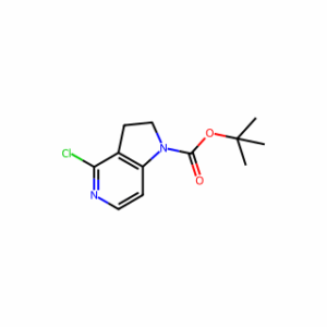tert-Butyl 4-chloro-2,3-dihydro-1H-pyrrolo[3,2-c]pyridine-1-carboxylate