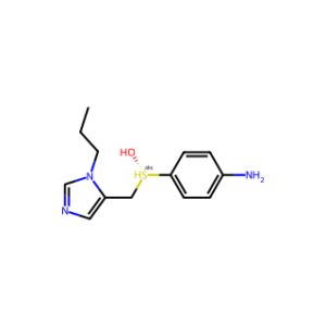(S)-4-[[(1-Propylimidazol-5-Yl)Methyl]Sulfinyl]Aniline