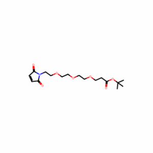 tert-Butyl 3-(2-(2-(2-(2,5-dioxo-2,5-dihydro-1H-pyrrol-1-yl)ethoxy)ethoxy)ethoxy)propanoate