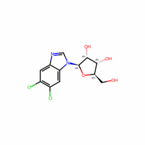 (2R,3R,4S,5R)-2-(5,6-Dichloro-1H-benzo[d]imidazol-1-yl)-5-(hydroxymethyl)tetrahydrofuran-3,4-diol