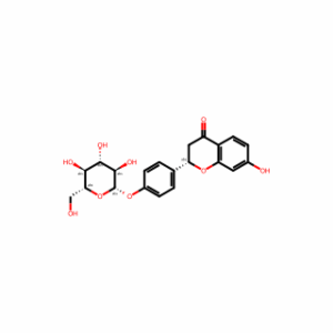 (2S)-2-[4-(β-D-Glucopyranosyloxy)phenyl]-2,3-dihydro-7-hydroxy-4H-1-benzopyran-4-one