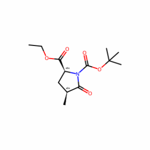 (2S,4S)-1-BOC-4-METHYL-5-OXOPYRROLIDINE-2-CARBOXYLIC ACID ETHYL ESTER