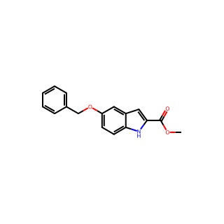 methyl 5-(benzyloxy)-1H-indole-2-carboxylate
