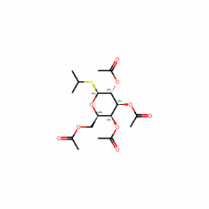 (2R,3S,4S,5R,6S)-2-(Acetoxymethyl)-6-(isopropylthio)tetrahydro-2H-pyran-3,4,5-triyl triacetate