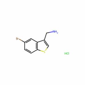 (5-Bromobenzo[b]thiophen-3-yl)methanamine, HCl