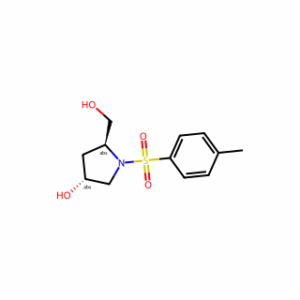 (3R,5S)-5-(Hydroxymethyl)-1-tosylpyrrolidin-3-ol