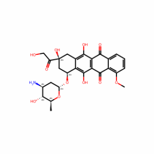 (8S,10S)-10-(((2R,4S,5R,6S)-4-Amino-5-hydroxy-6-methyltetrahydro-2H-pyran-2-yl)oxy)-6,8,11-trihydroxy-8-(2-hydroxyacetyl)-1-methoxy-7,8,9,10-tetrahydrotetracene-5,12-dione