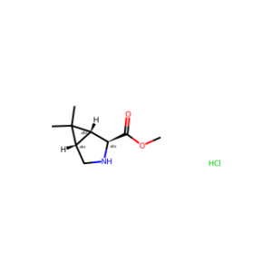 (1R，2S，5S)-Methyl 6，6-dimethyl-3-azabicyclo[3.1.0]hexane-2-carboxylate Hydrochloride